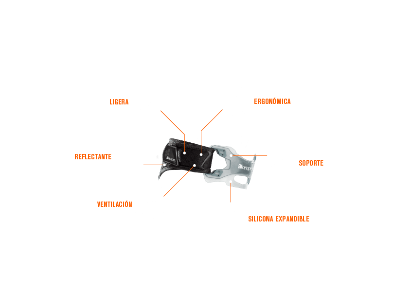 tendón rotuliano WebTech Patella Strap