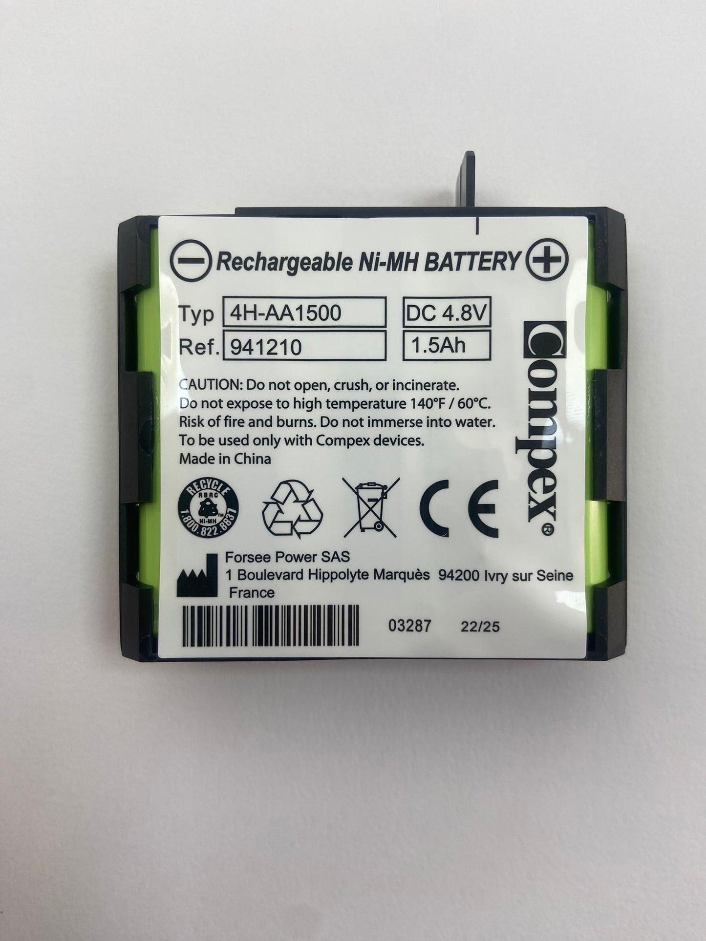 Batería Compex 941210