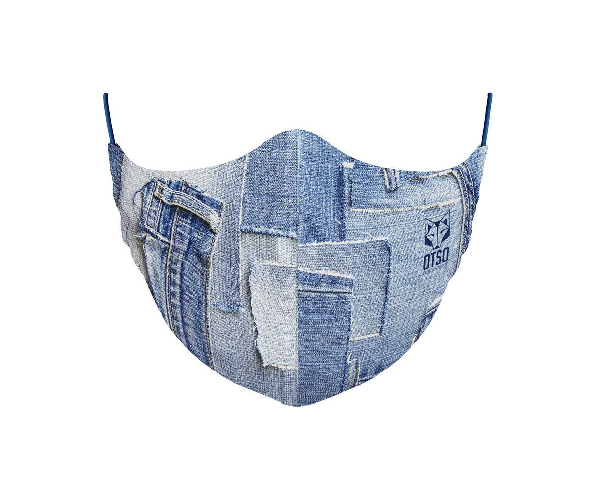 Mascarilla OTSO azul jeans